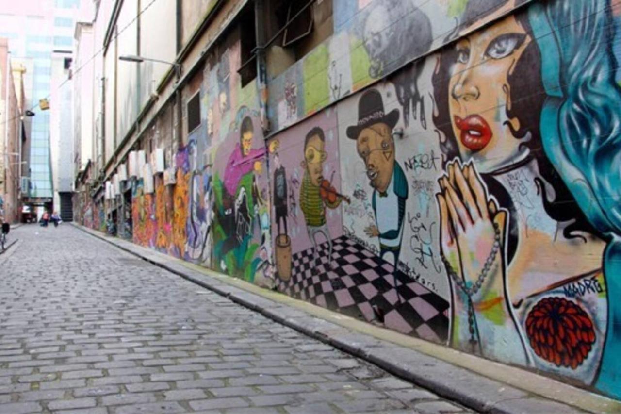 Flinders Lane Solace - Double Storey Heritage Gem Melbourne City Exterior foto